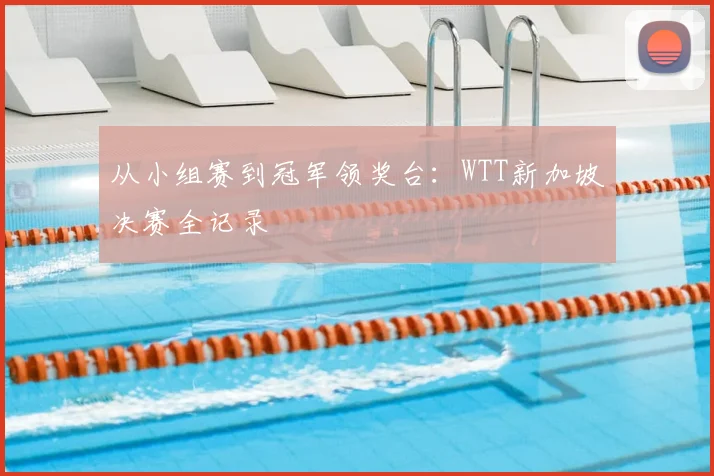 从小组赛到冠军领奖台：WTT新加坡决赛全记录